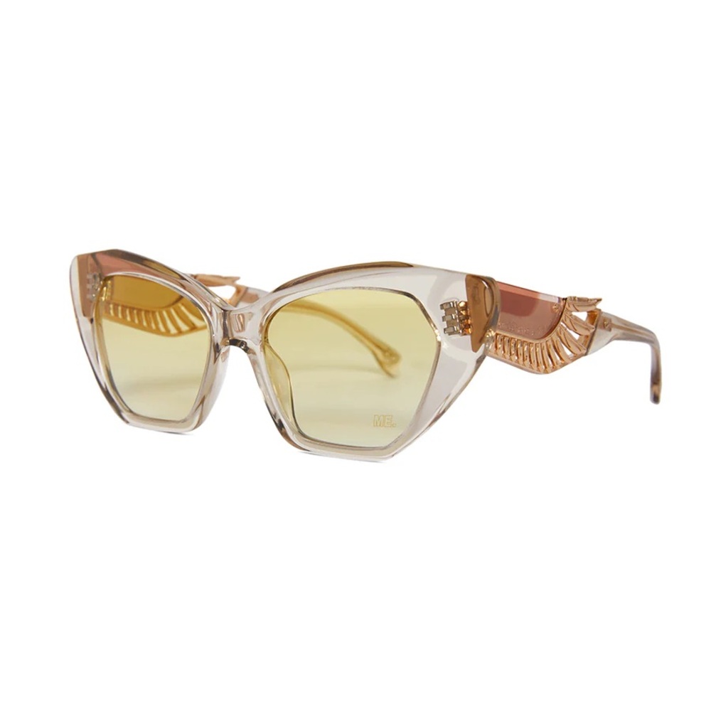 NEW Melody Ehsani Ancient Futures Amber Sunglasses (Egyptian Goddess Wings)